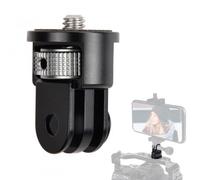 Alluminio da 1/4 pollici Adattatore per Treppiede Accessorio, rotazione di 360 ° montaggio treppiede filettatura adattatore accessori, per adattatore Gopro, Insta360 ONE R/X2/GOPRO10/9/8/MAX