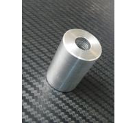 Alluminio Distanziale 25mm Od X 10.2mm Id X 40mm Lungo CNC Girevole