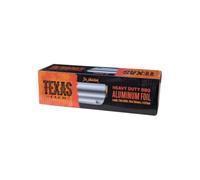 ALLUMINIO FOIL TEXAS CLUB. Rotolo di alluminio resistente - 45 cm di larghezza x 100 m di lunghezza - spessore 25 micron.