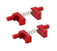 Alluminio for Geo Tracker/Suzuki Sidekick soft top clip di chiusura del tetto con molle for Suzuki Vitara Jimny for Pontiac Sunrunner(Red)