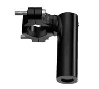Alluminio Handlebar Clamp, Motorcycle Handlebar Mount, Rearview Extender, Electric Vehicle Accessories, 7,6 x 5,6 x 2,2 cm, 2,99 x 2,2 x 0,87in, Adjustable Aluminum Handlebar Extender for Motorcycles