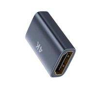 Alluminio HDTV 2.1 Adattatore Femmina a Femmina 8K @ 60Hz 4K @ 120Hz Extender Accoppiatore Per Streaming Bastoni Monitor Estensione Cavo