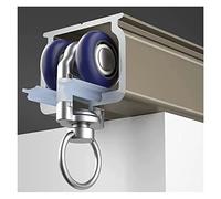 Alluminio k per divisori ospedalieri teatro e ufficio Versatile sistema di guide scorrevoli in elegante design nero ideale per la gestione dello spazio