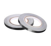 Alluminio Lamina Nastro Nero Matte Nastro Non Rifrangente 10mmx50m 2pz