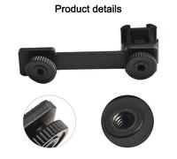 Alluminio Lega Scarpa Supporto CNC Con 1/4 Vite Triplo Prolunga Utile Durevole