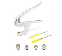 Alluminio Mano Premere Pinza Fustelle per 12.5mm 15mm Borchie Non Cuce Metallo