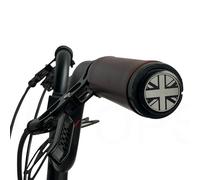 Alluminio Manubrio Spine per Brompton IN Nero Union Jack