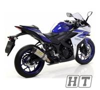 alluminio marmitta Thunder, fine carbonio tappo Arrow con ABE
