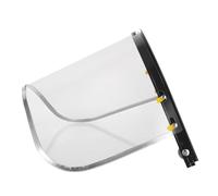Alluminio Maschera Protezione Supporto Saldatura, per Viso | Saldatura e Molatura, Blocca Scintille, Polvere e Detriti, Accessorio per Casco, Finitura Nera