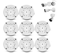 (Alluminio Metallico & Impermeabile)Scatola di Giunzione Staffa di Montaggio, Universale per Telecamera di Sicurezza Bullet, Scatola per Hide Cable Box (8pz)