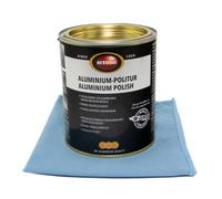 Alluminio Metallo Detergente Autosol 01 001831 750 ML Lattina + Microfibra Panno