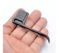 Alluminio Metallo Thumbs up Hot Shoe Grip Metallo Concavo Pulsante di Rilascio Dell'otturatore, for Panasonic GX85 GX80 LUMIX LX100 (Color : Noir)
