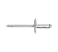 Alluminio Multi-Grip Rivetto Grande Flangia 4.8 x 27mm Confezione Di 100 -