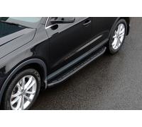 Alluminio Nero Pedane Laterali Barre Predellini Per Audi q3 (2012-18)