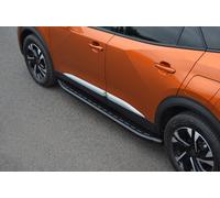 Alluminio Nero Pedane Laterali Barre Predellini Per Peugeot 2008 (2020