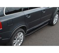 Alluminio Nero Pedane Laterali Barre Predellini Per volvo xc90 (2003-15)