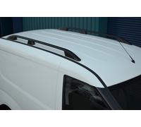 Alluminio Nero Portapacchi Barre Laterali Set Per Lwb Vauxhall combo (2011-18)
