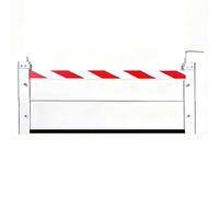 Alluminio Paratia Antiallagamento Per Porta Barriera Antiallagamento Garage Mobile Barriera Contro Le Inondazioni Paratoie Barriera Anti Alluvione Per Porte Case(L64cm)