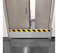 Alluminio Paratie Antiallagamento, può Essere smontato e utilizzato in Caso di Forti piogge, Dotato di Strisce Riflettenti di Tenuta, per Garage, Fabbriche, Metropolitane,H20cm,L9.5ft/2.9m