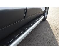 Alluminio Pedane Laterali Barre Predellini Per Ford ranger (2009-11)