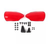 Alluminio Plastica Carbonio Per Touring Road Glide FLTRX 2024 2025 Copertura Protettiva Per Paramani Per Accessori Moto Manubrio Protezione(RED)