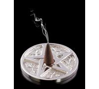 Alluminio Porta Coni D'Incenso - Pentagramma - Fantasy Räucherwerkhalter Stern