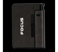 Alluminio Portasigarette Scatola Accendino Automatico Espulsione 10pcs Fumare