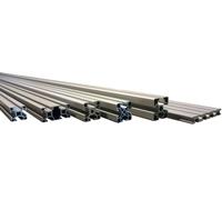 Alluminio Profilsystem 2,5 - 3 M Noce Profilo Aluprofil Sistema Modulare Griglia