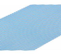 Alluminio Racinggitter Griglia Corsa Messa Punto Grata 33x100 CM Blu Universale