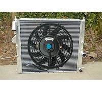Alluminio Radiatore + FAN Per Renault Clio I MK1 16S Clio Williams RSI et R19 16S F7P BC57 1.8L/2.0L 16V 1993-1998 1997 Lutecia