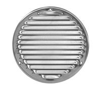 Ø 200mm Griglia di Ventilazione con Zanzariera - Griglie D'Aerazione in Metallo - Acciaio Inossidabile