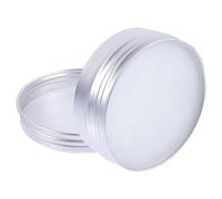 Alluminio Saponetta da Barba Uomo per Viso e Peli 60g | Schiuma Ricca, Scorrimento Fluido e Pulizia Profonda del Sebo, per Rasatura a Umido e Lavaggio Quotidiano