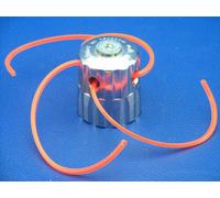 Alluminio Testina Filo Bobina per Rotfuchs MFT52 Multifunktionssense 3PS 52cc