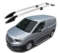 Alluminio Tetto Barre Guide Laterali Per L1 Vauxhall / Opel combo e (2019