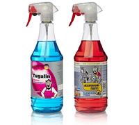 Alluminio Teufel + Tugalin Nano Set da 1 Litri Detergente per cerchioni detergente per vetri auto cura vetro pulitore Cerchioni