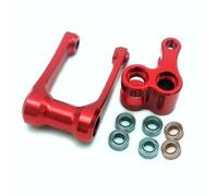 Alluminio Tirare Rod Knuckle con Cuscinetti Rosso per Losi 1/4 Promoto MX PM-MX/SM LOS264001