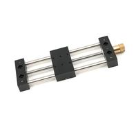 Alluminio Traduzione manuale Stazione di spostamento Precisione Tavolo scorrevole Tabella scorrevole Fine Livello di movimento lineare