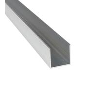Alluminio U-Profile 1,5 -2 M U-Schiene Aluprofil Alluminio U Profilo-C-Schiene