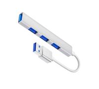 Alluminio USB C Splitter 4 In 1 USB C/USB Adattatore Docking Station Con 3xUSB2.0+1xUSB3.0+1 Adattatore Laptop Dock Per Laptop USB Extender