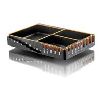 Alluminio Vite Vassoio di Riparazione Strumento di Riparazione per RC Axial per Traxxas HSP per Tamiya Accessory, 12x8cm