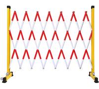 Allungabile 4m Giallo Traffic Bers - le Bcades metallo Bcades con ruote per strade e parcheggio - facile da usare, soluzioni sicure