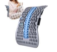 Allungamento della schiena | Supporto per massaggio per allungamento spinale | Apparecchio per trazione lombare, per uomini e donne, esercizio fisico, palestra a casa, viaggi, rilassamento muscolare