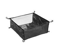 AlluraPet Borsa portaoggetti sotto il tavolo per tavolo da campeggio, 3 dimensioni, organizer per attrezzature da campeggio con robusto cestino in rete, borsa organizer portatile per tavolo da picnic