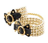 Allure - cavigliera con perline (nera)