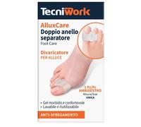 Tecniwork Allux Care Separatore E Divaricatore Per Alluce A Doppio Anello