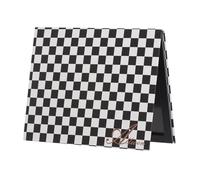 Allwon Extra Large Magnetic Palette Checkered Black Empty Makeup Palette per Eyeshadow Lipstick Blush Powder