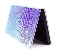 Allwon Magnetic Palette Mermaid Empty Makeup Palette con specchio e 20pcs Adesivo Empty Palette Metal Stickers per ombretto Rossetto Blush Powder