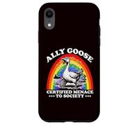 Ally Goose LGBT Pride Amante degli animali Custodia per iPhone XR