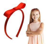 ALLY-MAGIC Cerchietto per capelli con fiocco rosso, fascia per capelli natalizia, vintage, per donne e ragazze, accessori per capelli per Chirtsmas Y9HSHDJFG