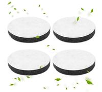 ALLY-MAGIC Filtro dell'acqua per brita fill & go, caraffe, confezione da 4 dischi per filtro dell'acqua, riduce PFAS, cloro, microparticelle, altre sostanze che disturbano il gusto in acqua E24